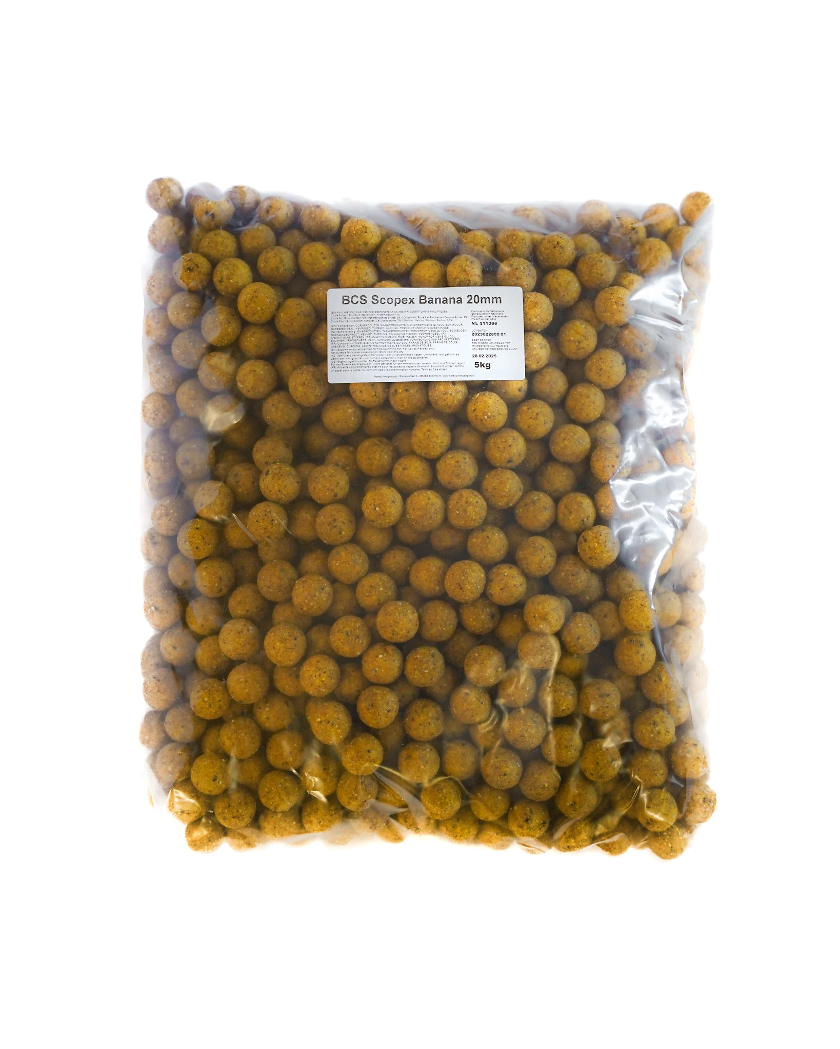Bcs Baits Scopex Banana 5kg 4 Bcs Baits Scopex Banana 5kg - Afbeelding 2