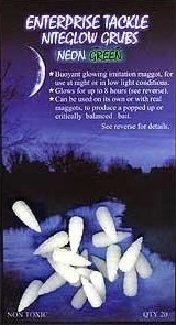 Enterprice Nite Glow Grubs 3 Enterprice Nite Glow Grubs