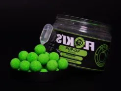 Floki's Baits Pop-up Fluor Green Fresh Apple -Exporteren Visser Gear Winkel flokis baits pop up fluor green fresh apple 2