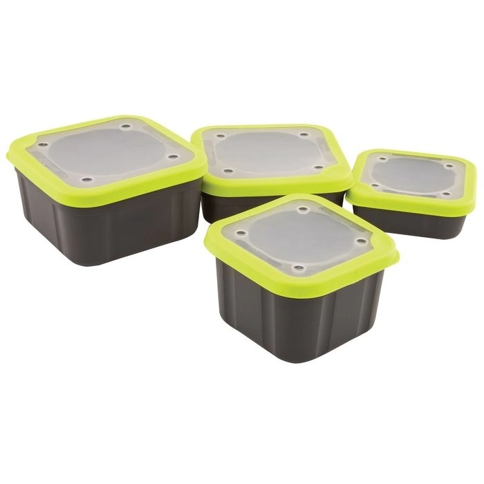 Matrix Fishing Grey/lime Bait Boxes 3 Matrix Fishing Grey/lime Bait Boxes
