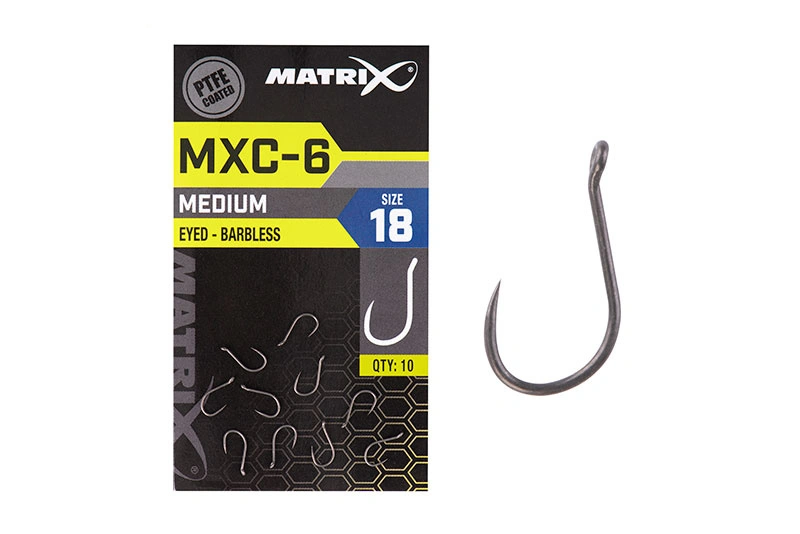 Matrix Fishing Mxc-6 Barbless Eyed (ptfe) 3 Matrix Fishing Mxc-6 Barbless Eyed (ptfe)
