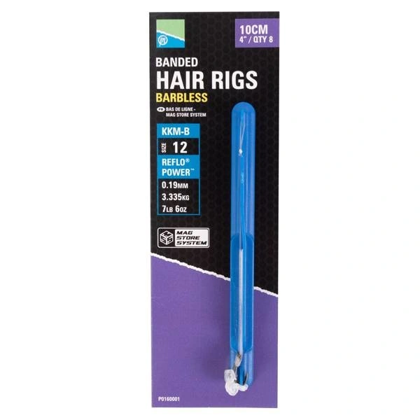 Preston Mss Banded Hair Rig Barbless Kkm-b 3 Preston Mss Banded Hair Rig Barbless Kkm-b