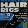 Preston Pr36 Hair Rig Barbless 38cm -Exporteren Visser Gear Winkel preston pr36 hair rig barbless 38cm