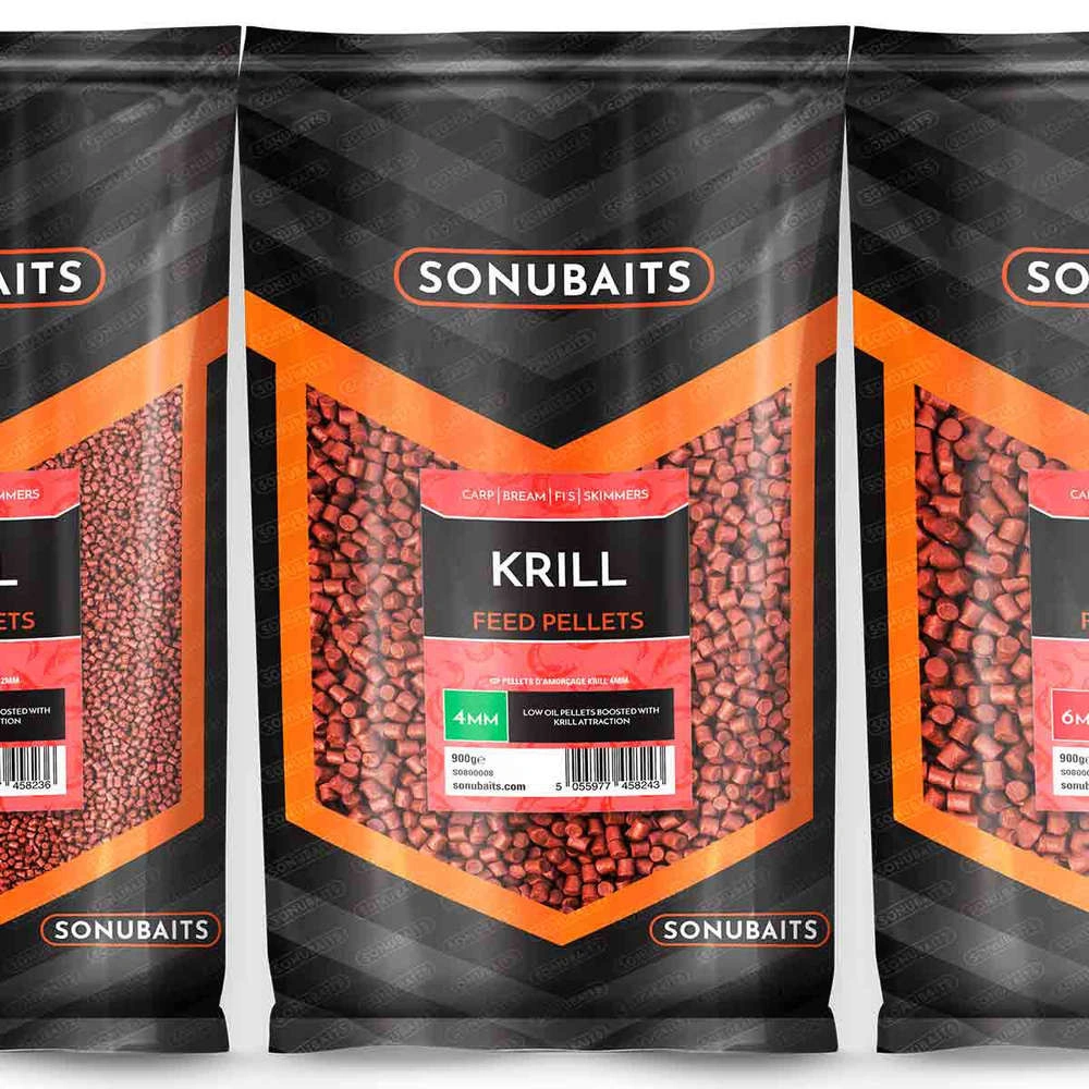 Sonubaits Feed Pellets Krill 3 Sonubaits Feed Pellets Krill